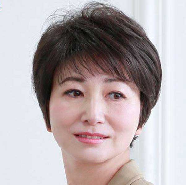 プリシラ ミセス オールウイッグ A-111 ミニマムショート TCK(ショコラブラック)