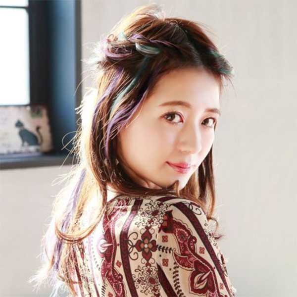 プリシラ めちゃ楽シールエクステ TAP アメジストパープル