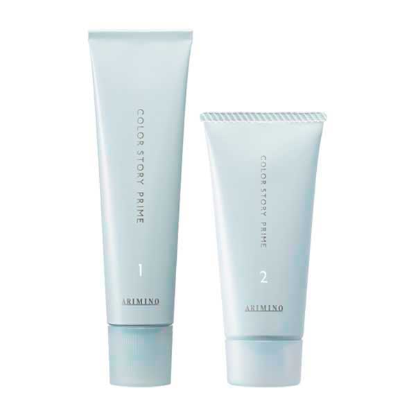 アリミノ カラーストーリープライム ポイントカバー 8NB 1剤・2剤各30g