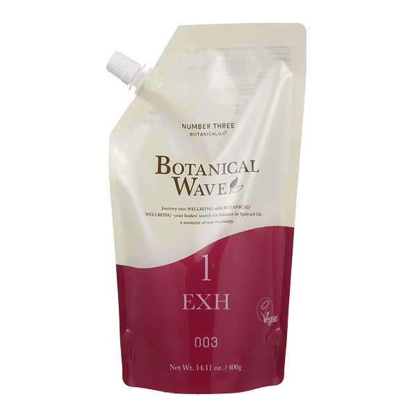 ナンバースリー ボタニカルウェーブ EXH/80 1剤 400g
