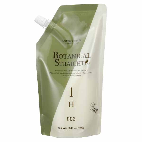 ナンバースリー ボタニカルストレート H/85 1剤 400g