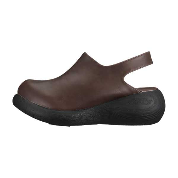 ナッツワールド バックベルトサボ ダークブラウン L