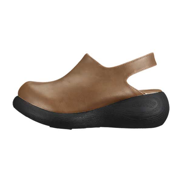 ナッツワールド バックベルトサボ ライトブラウン M