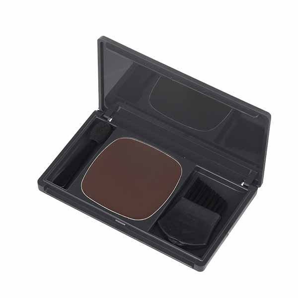 アモロス 黒彩 ヘアファンデーション ナチュラルブラウン 8g(ケース・ブラシ・チップ付)