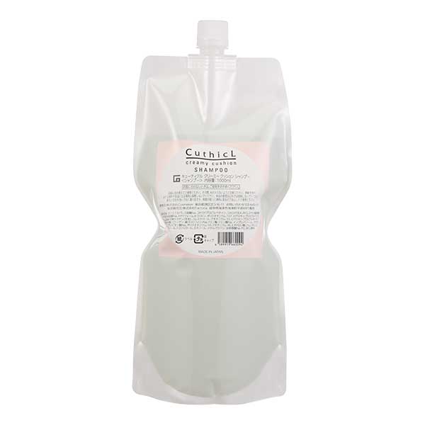 コスメイカー キューティクル クリーミークッションシャンプー レフィル1L