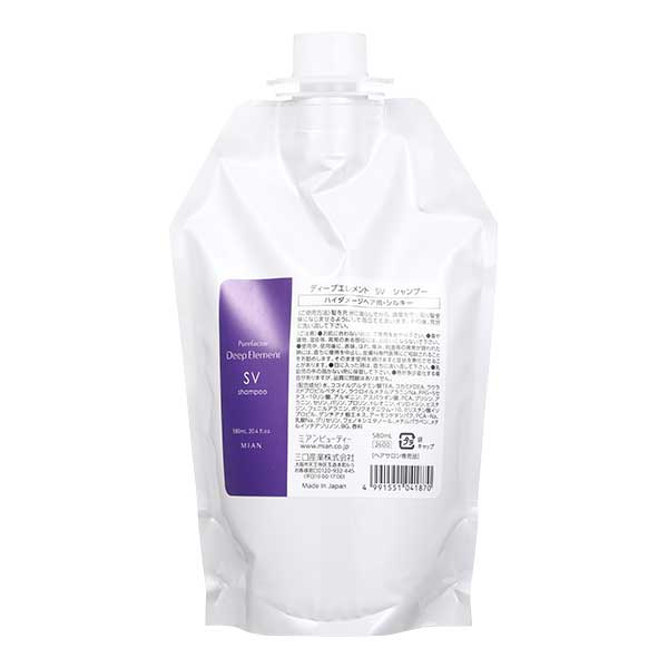 ミアンビューティー ディープエレメント SVシャンプー レフィル580ml