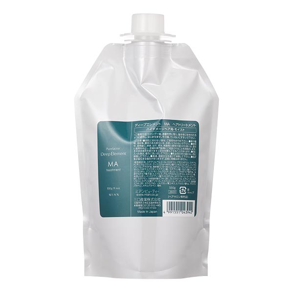 ミアンビューティー ディープエレメント MAトリートメント レフィル550g