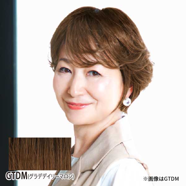 プリシラ 帽子ウィッグ BO-07 GTDM(グラデデイリーマロン)