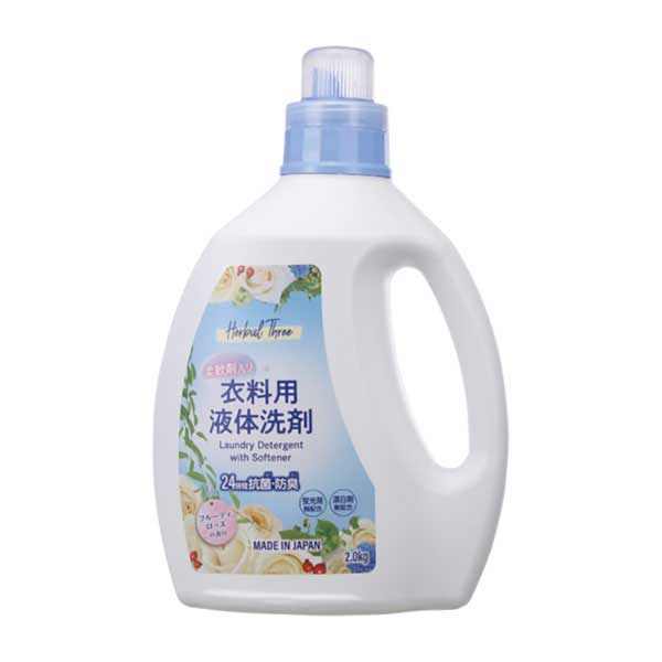 ミツエイ ハーバルスリー 柔軟剤入液体洗剤 2kg