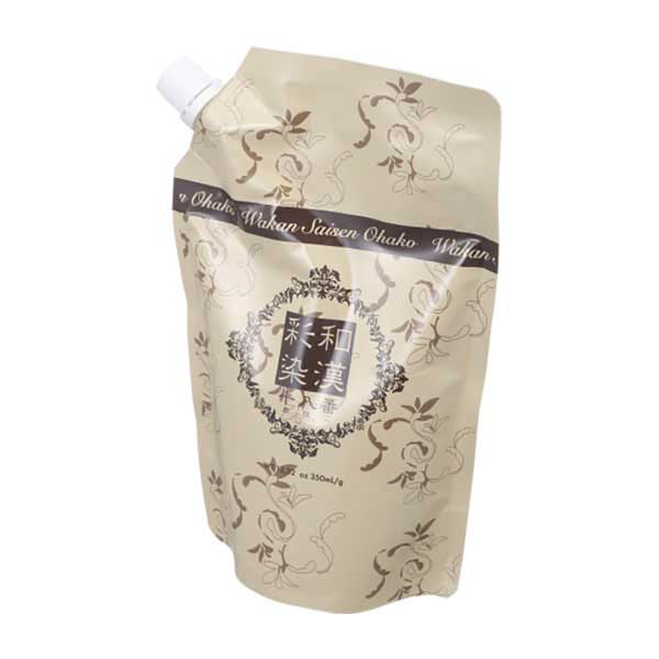 日本グランデックス 和漢彩染 十八番 バブケラヘアソープ レフィル350ml