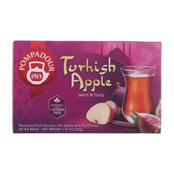 ＊ポンパドール・ハーブティー ターキッシュアップル 2.5g×20袋
