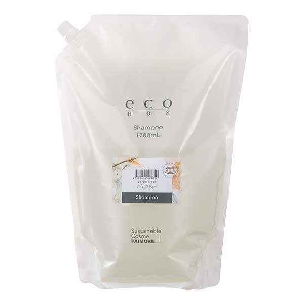 パイモア eco HBSシャンプー バニラティー レフィル1.7L