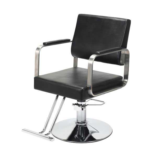 スタイリングチェア GS-01(シート+ベース) ブラック【送料込み】