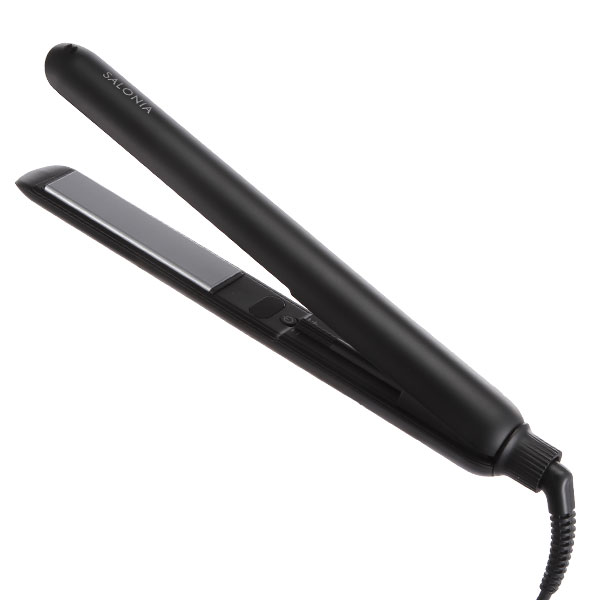 サロニア スムースシャイン ストレートヘアアイロン 24mm ブラック