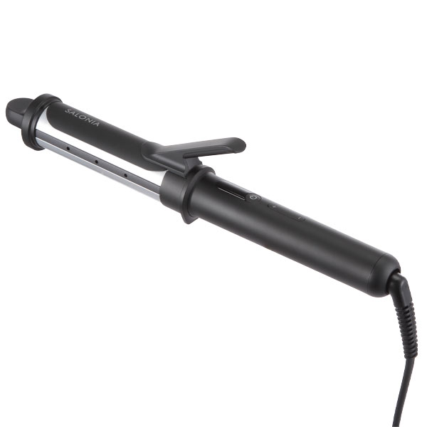 サロニアスムースシャイン カールヘアアイロン 32mm ブラック