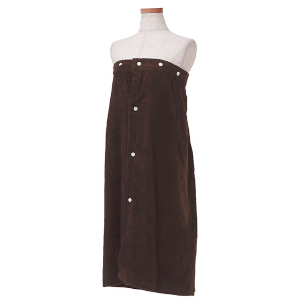 エステ用ガウン ブラウン