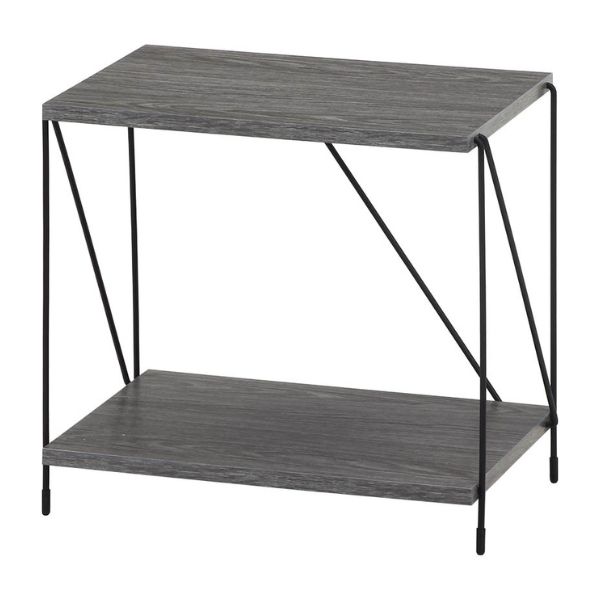 EZBOワイヤーラック2段 40幅 GY グレー