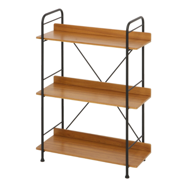 マルチシェルフ3段 SMART ブラウン