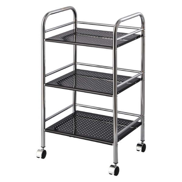 マルチワゴン3段 BK/CR ブラック