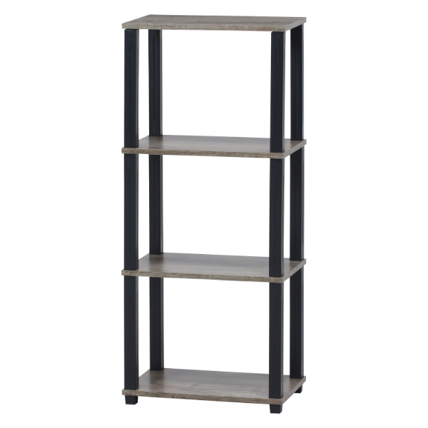 フィット 4段ラック NA×BK ナチュラル×ブラック