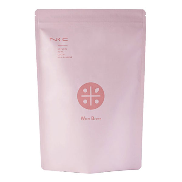 ナッシュ ナチュラル米カラー・ノンジアミン ウォームブラウン 150g