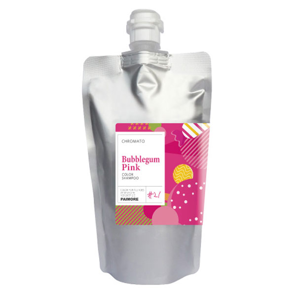 パイモア クロマト カラーシャンプー バブルガムピンク 300ml