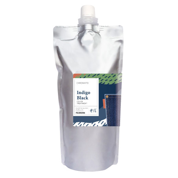 パイモア クロマト カラートリートメント インディゴブラック 500g