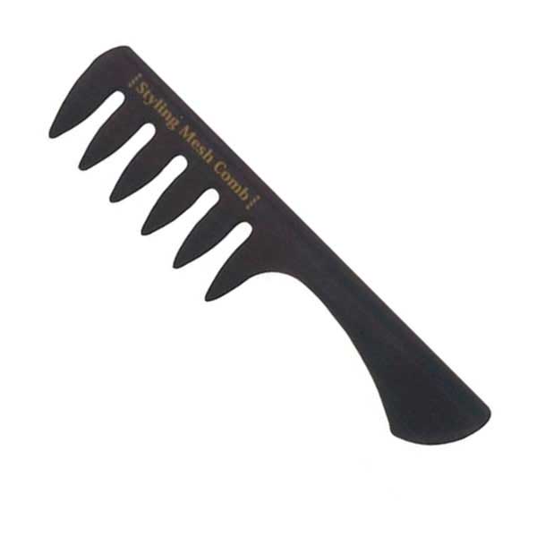 阪本高生堂 スタイリングメッシュコーム 黒