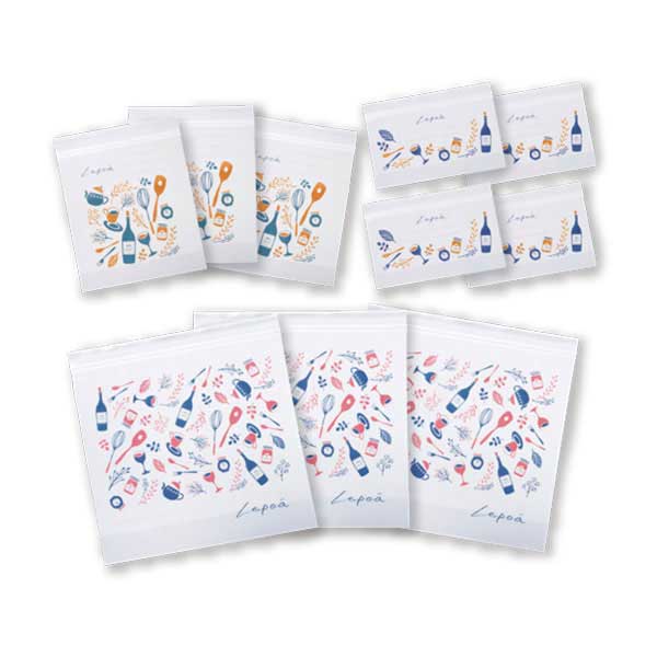 レポア ジッパーバッグ 10枚セット（20セット）