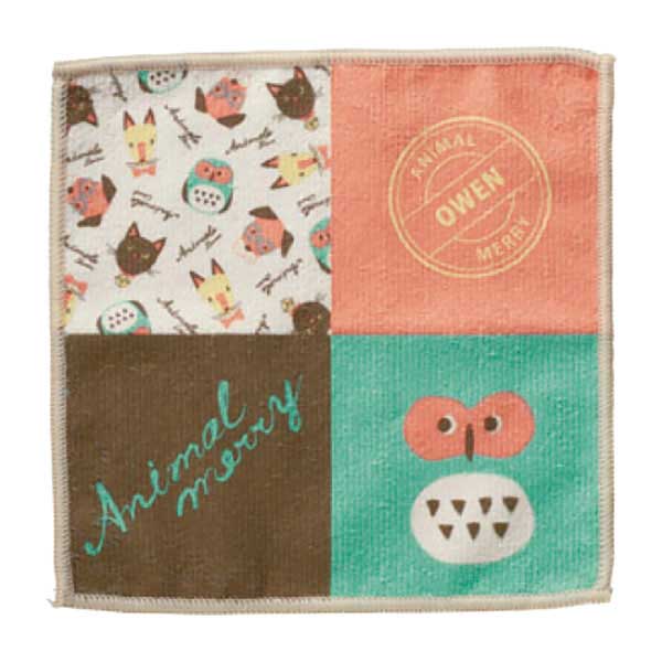 アニマルメリー パネルハンカチタオル（30セット）