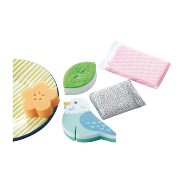 イロドリ キッチンスポンジ 5種セット（30セット）