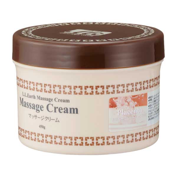 LLE ミネラルマッサージクリーム プラセンタ 450g