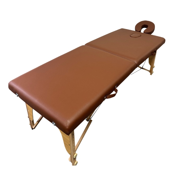 マッサージベッド ブラウン