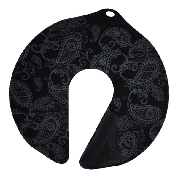 ネックシャッターG ブラックペイズリー