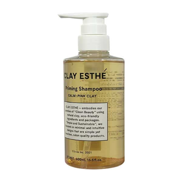 b-ex(ビーエックス) クレイエステ プライミングシャンプー ピンククレイ 400ml