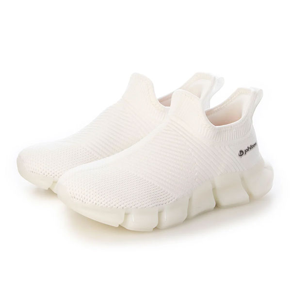 ファイテン スニーカー PHL-004 アイボリー 23