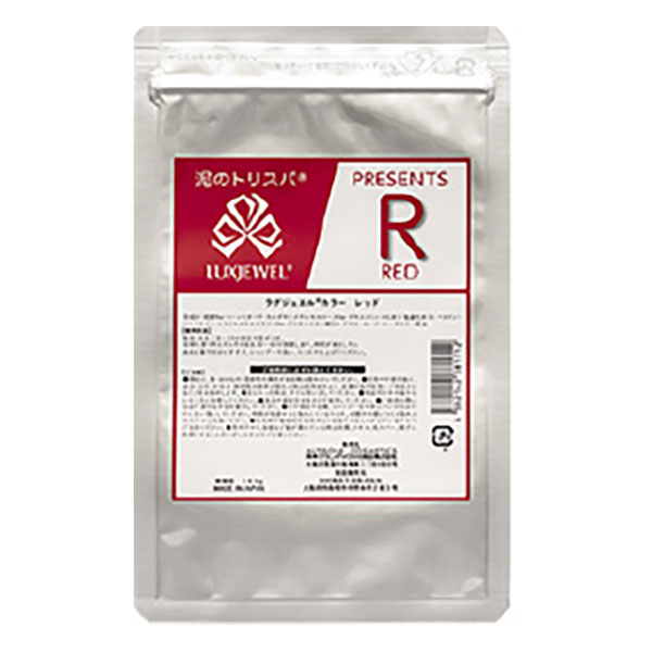 日本グランデックス ラグジュエルカラー レッド 100g