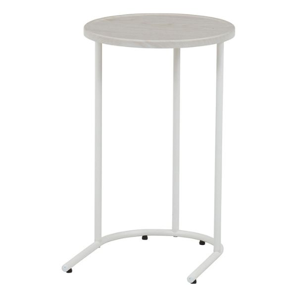 Chamill サイドテーブルホワイト