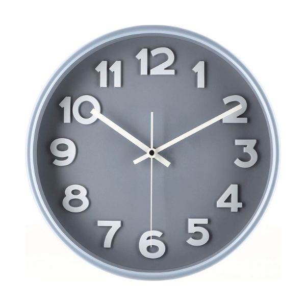 掛時計 スピカ2 30cm スカイグレー×3