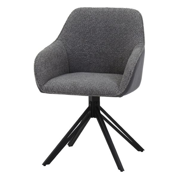 ダイニング回転チェア　ルナ GY