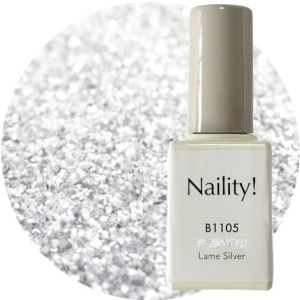 Naility B1105 ラメシルバー 6g