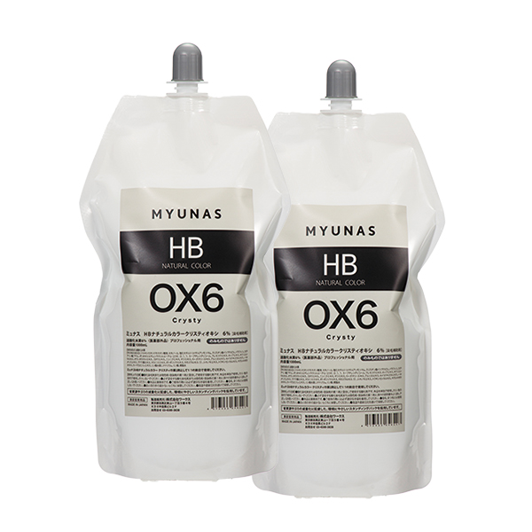 ミュナス HBナチュラルカラークリスティオキシ 2Lセット（1L×2）