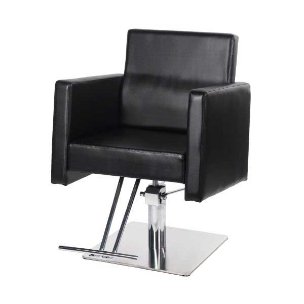 スタイリングチェア SH-01（シート＋ベース）  ブラック