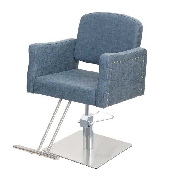 スタイリングチェア NS-02（シート+ベース） アッシュブルー