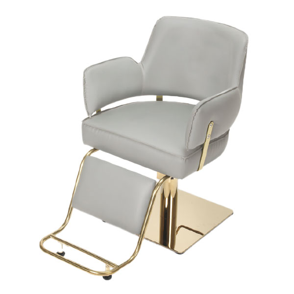 スタイリングチェア BA-01（シート+ベース） グレイ