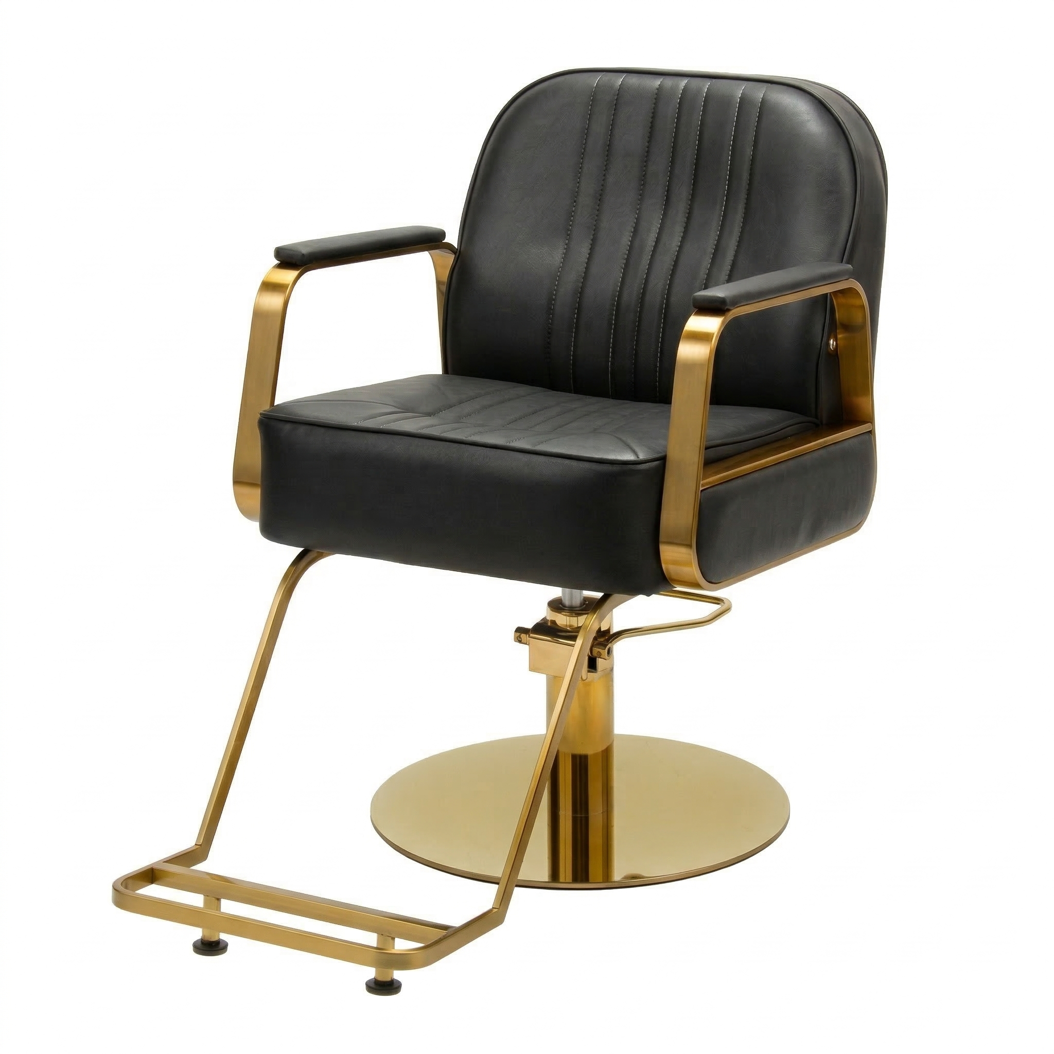 スタイリングチェア BR-01（シート+ベース） ブラック