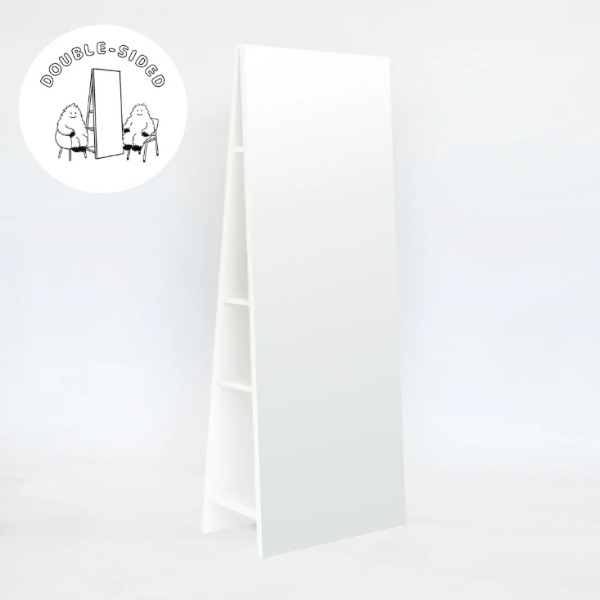 tongari トンガリ/ドレッサー 全身ミラー（両面） ホワイト