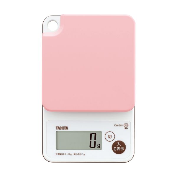 タニタ デジタルクッキングスケール KW-201 ピンク