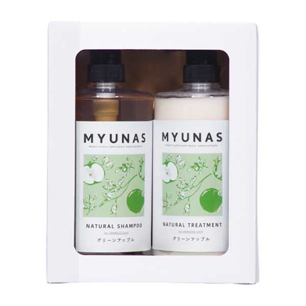 ミュナス ナチュラルシャンプー＆トリートメント セット GA