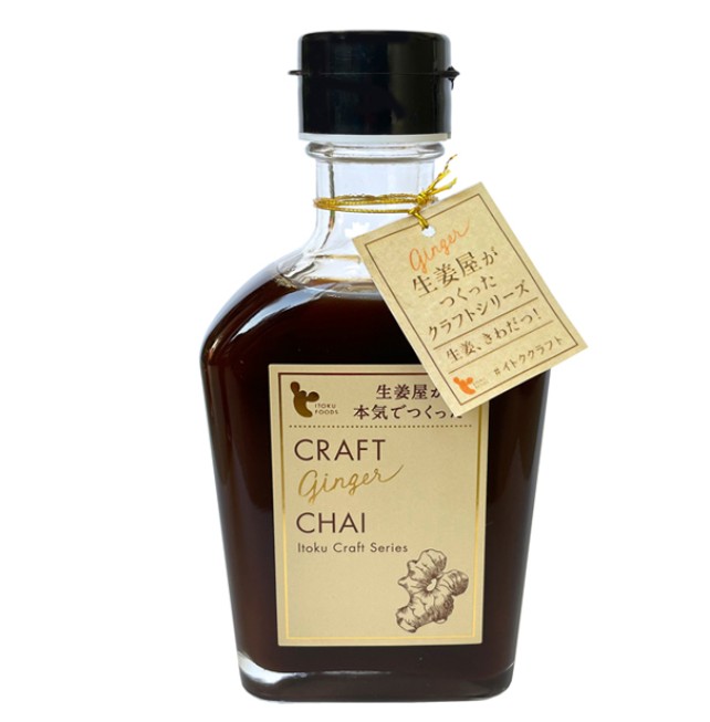 *イトク食品 クラフトジンジャーチャイ 200ml